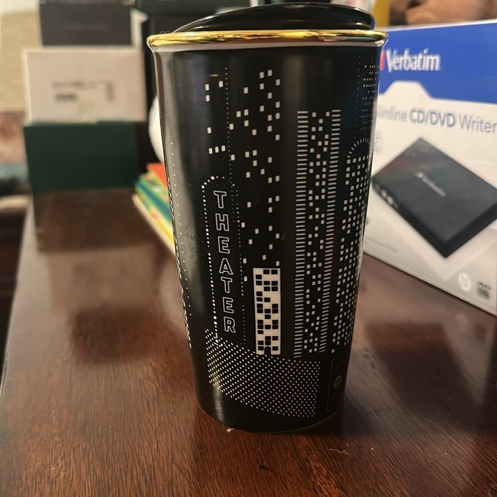 Starbucks special edition Times Square travel mug EUC. - Picture 2 of 5